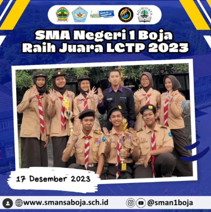 Image of SMA Negeri 1 Boja Raih Juara LCTP 2023
